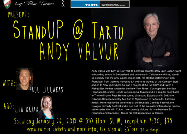 StandUP @ Tartu - Andy Valvur